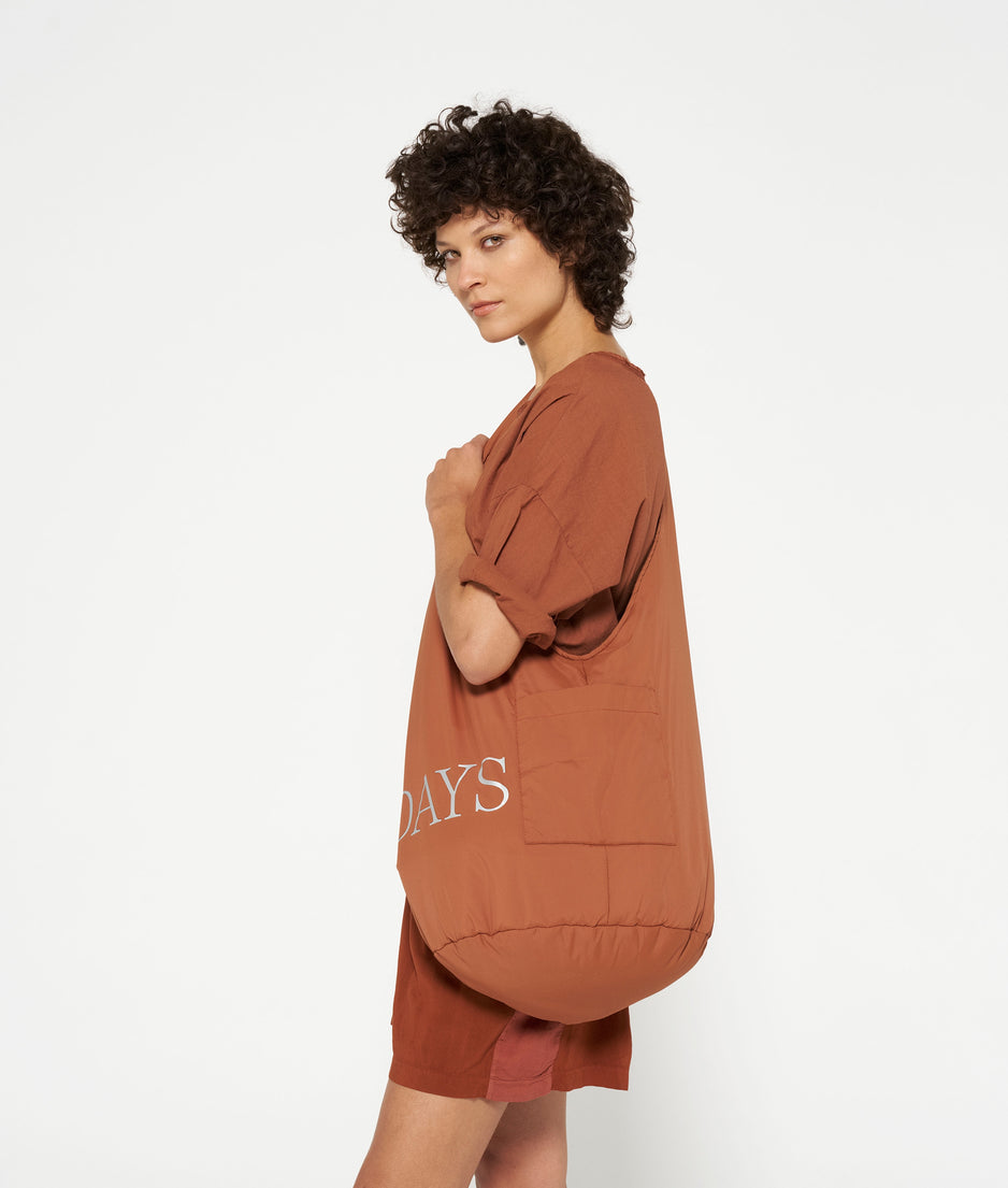 soft cross body bag | saddle brown