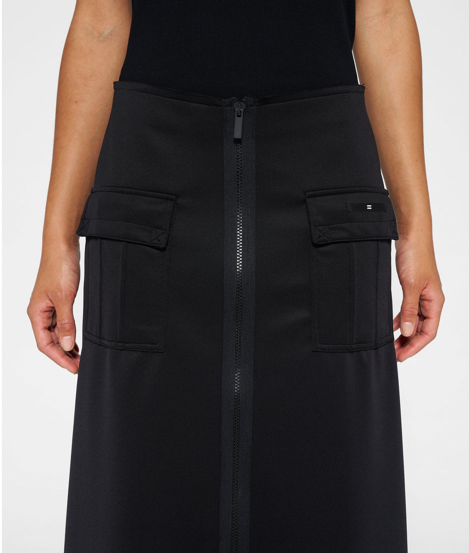 skirt scuba | black