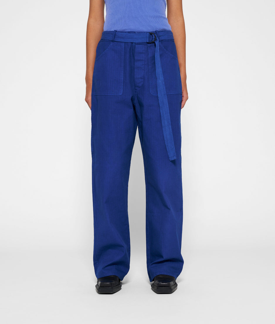 workwear pants | electric blue