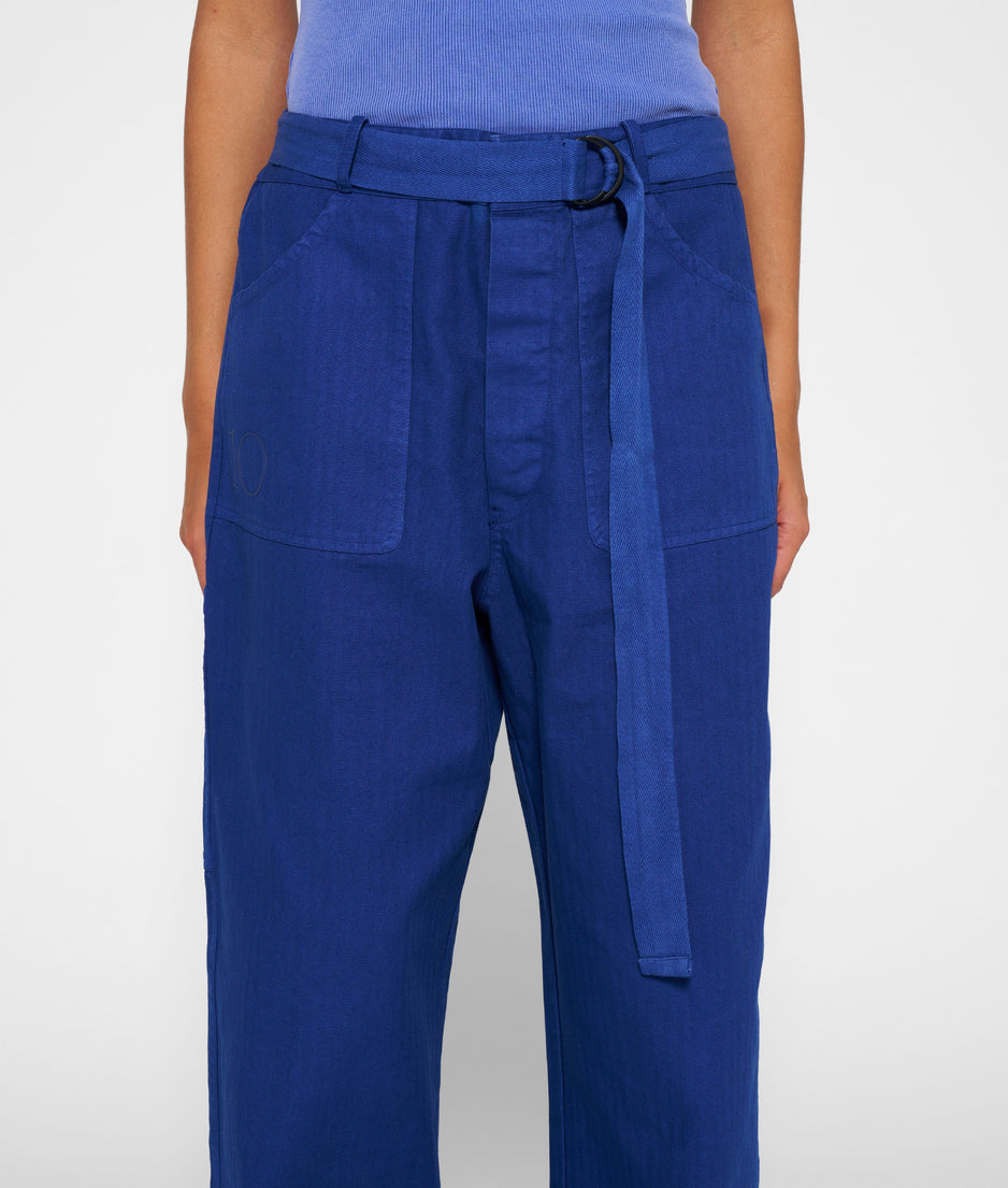 workwear pants | electric blue