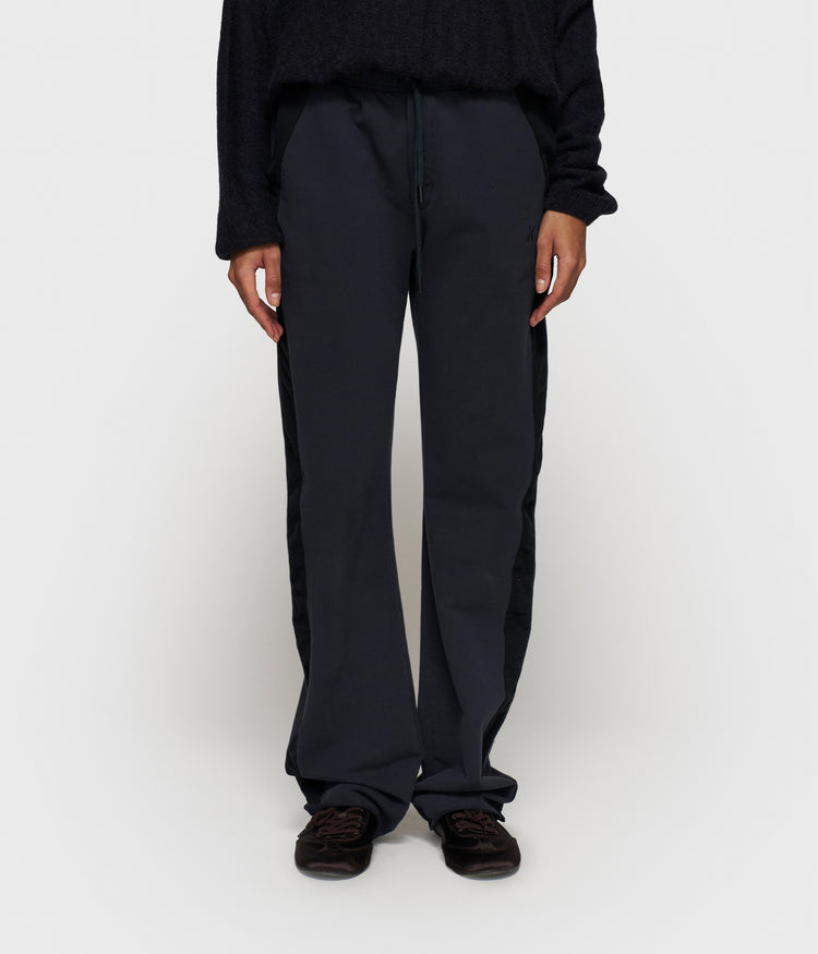 straight jogger tape | dark navy