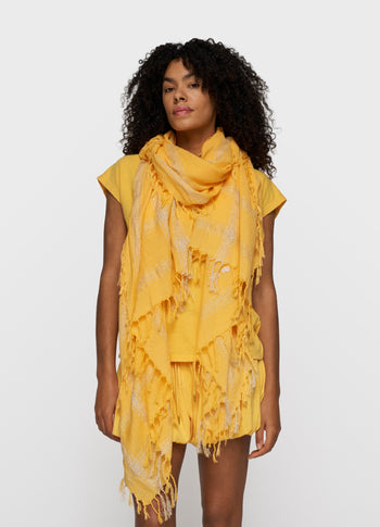 scarf lurex | mango