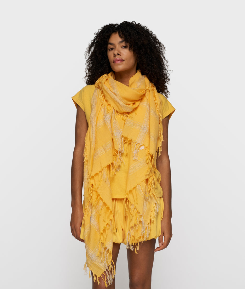 scarf lurex | mango