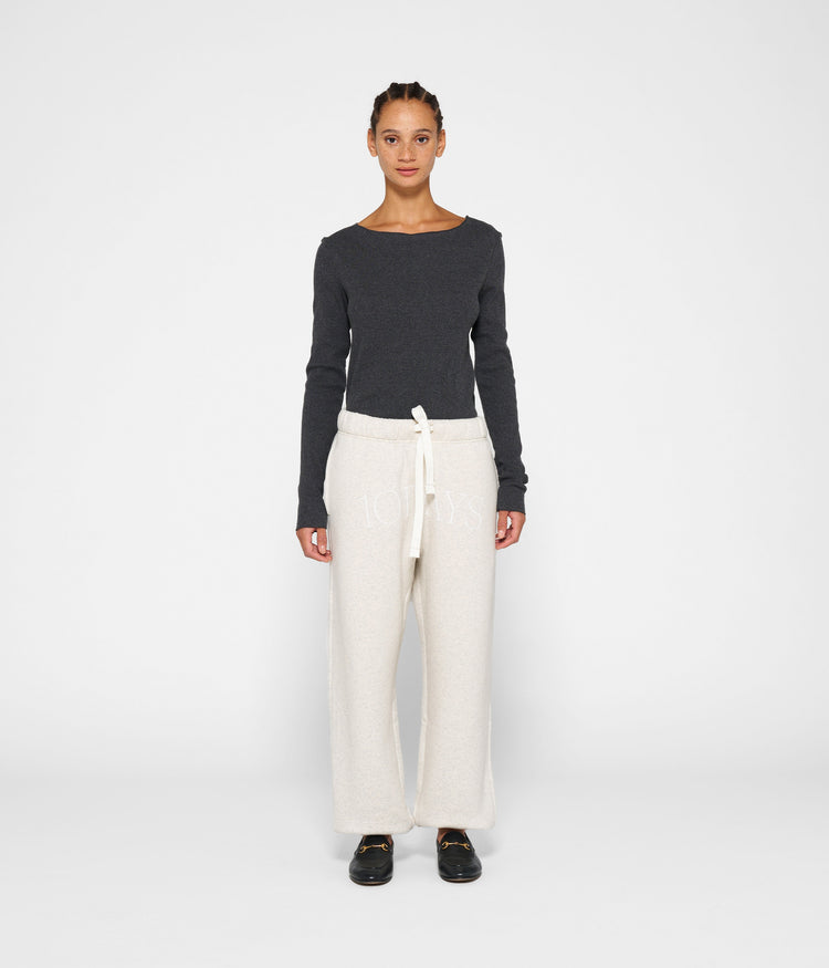 soft rib boatneck tee | antra melee