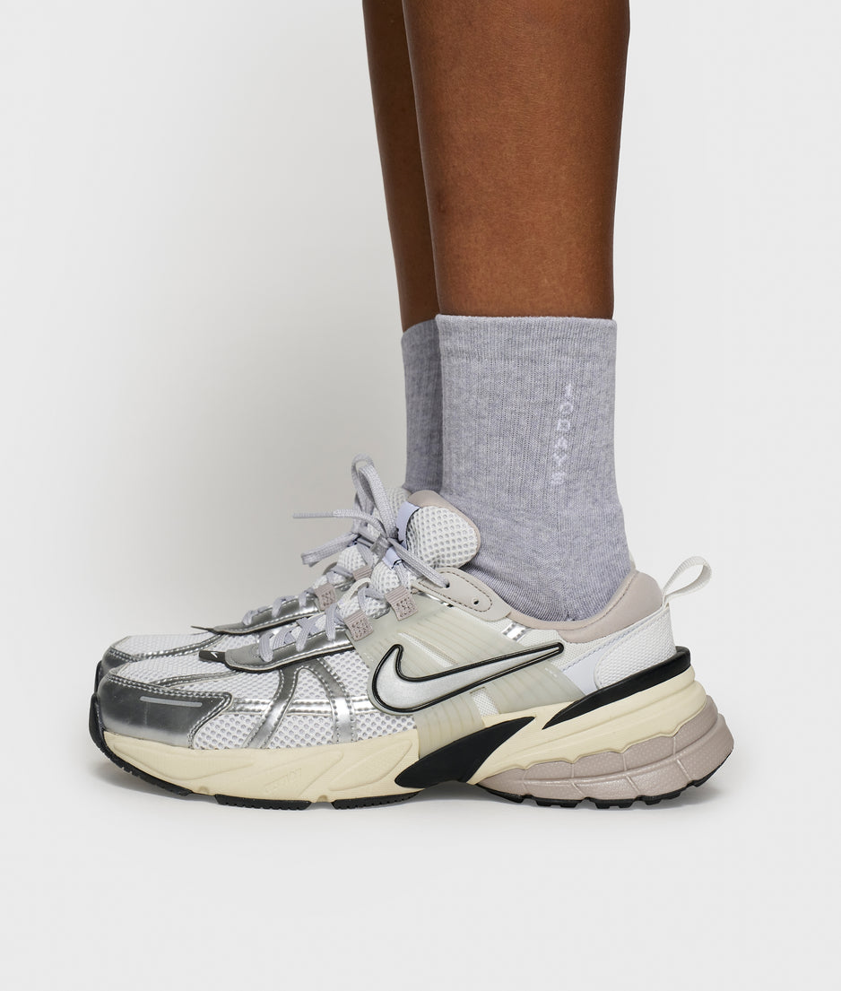 socks 10DAYS | white grey melee