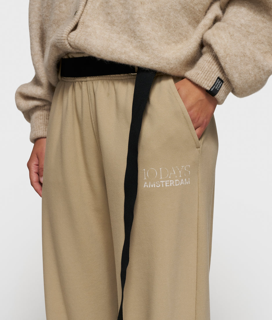 bar jogger fleece | earth