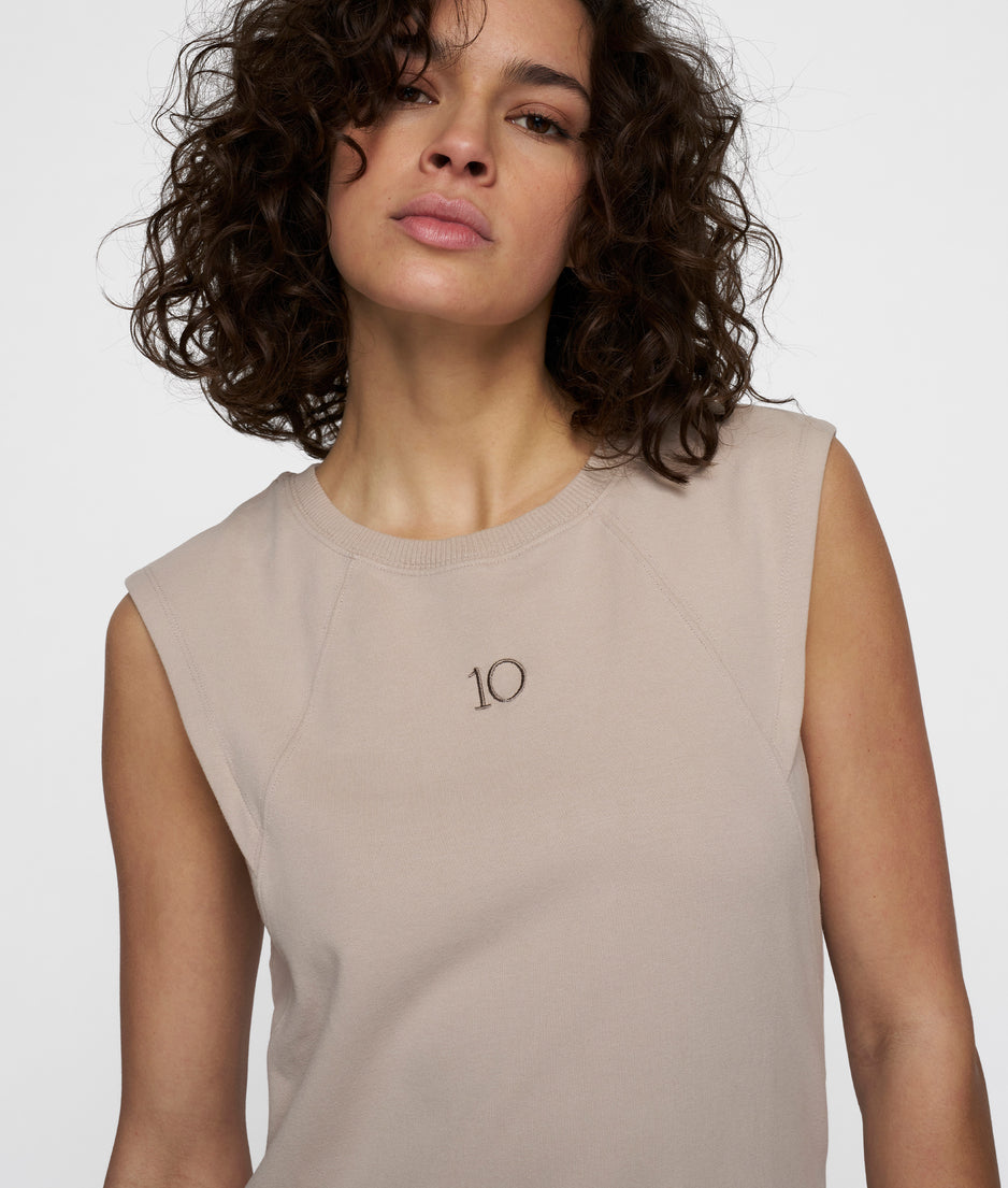 easy sleeveless dress | rope