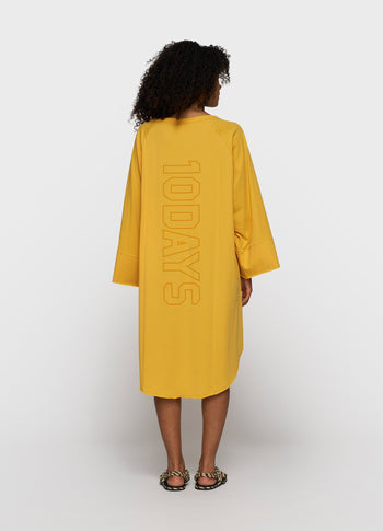 jersey logo dress | mango
