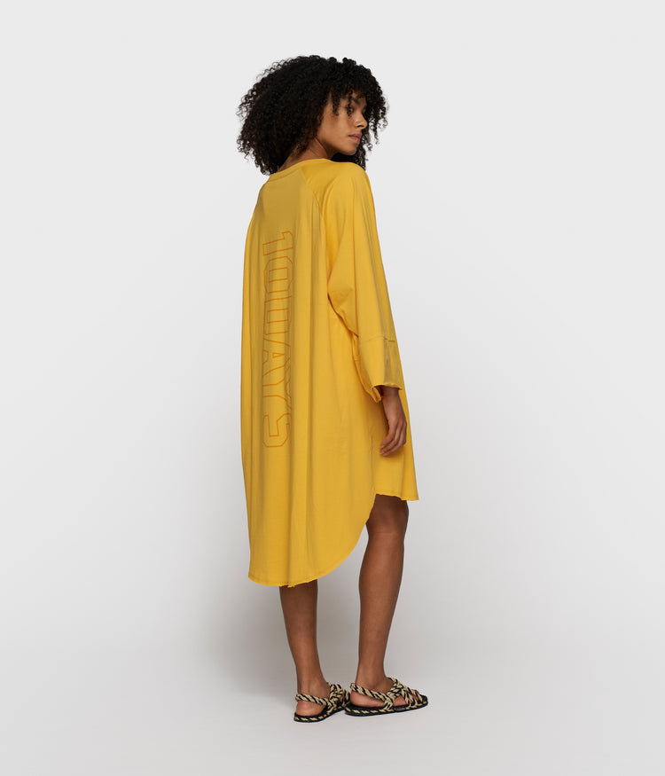 jersey logo dress | mango