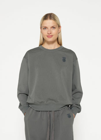 sweater tape | oil grey
