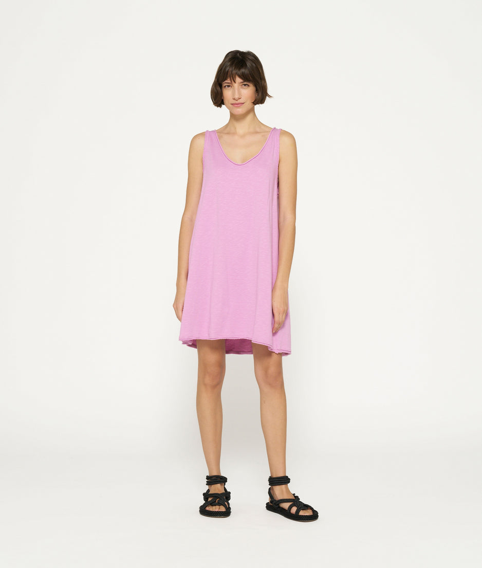 beach dress | violet