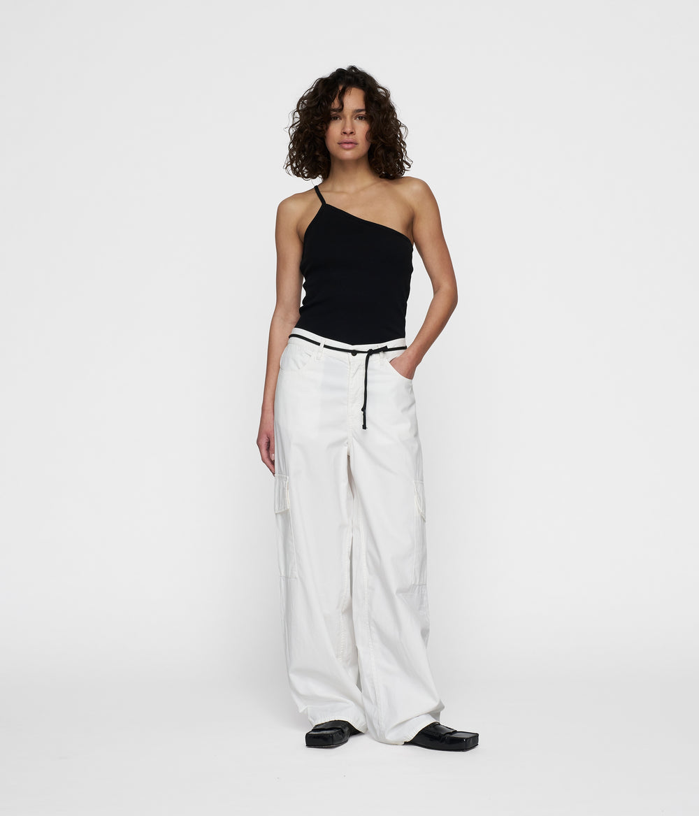 statement safari pants | ecru