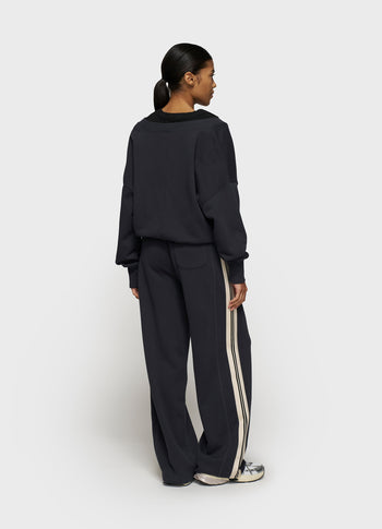 western jogger tape | dark navy