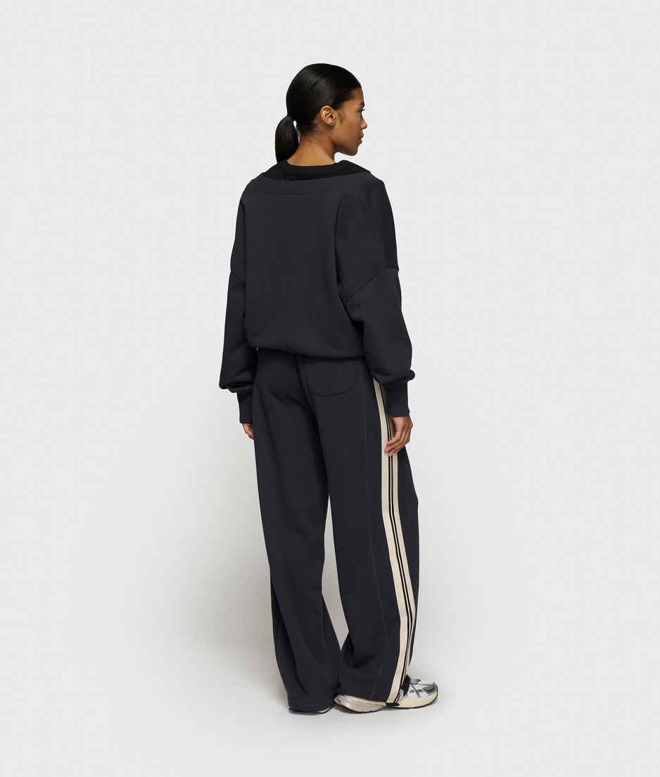 western jogger tape | dark navy