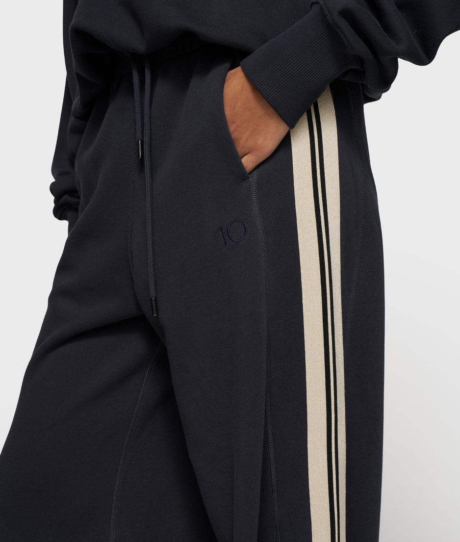 western jogger tape | dark navy