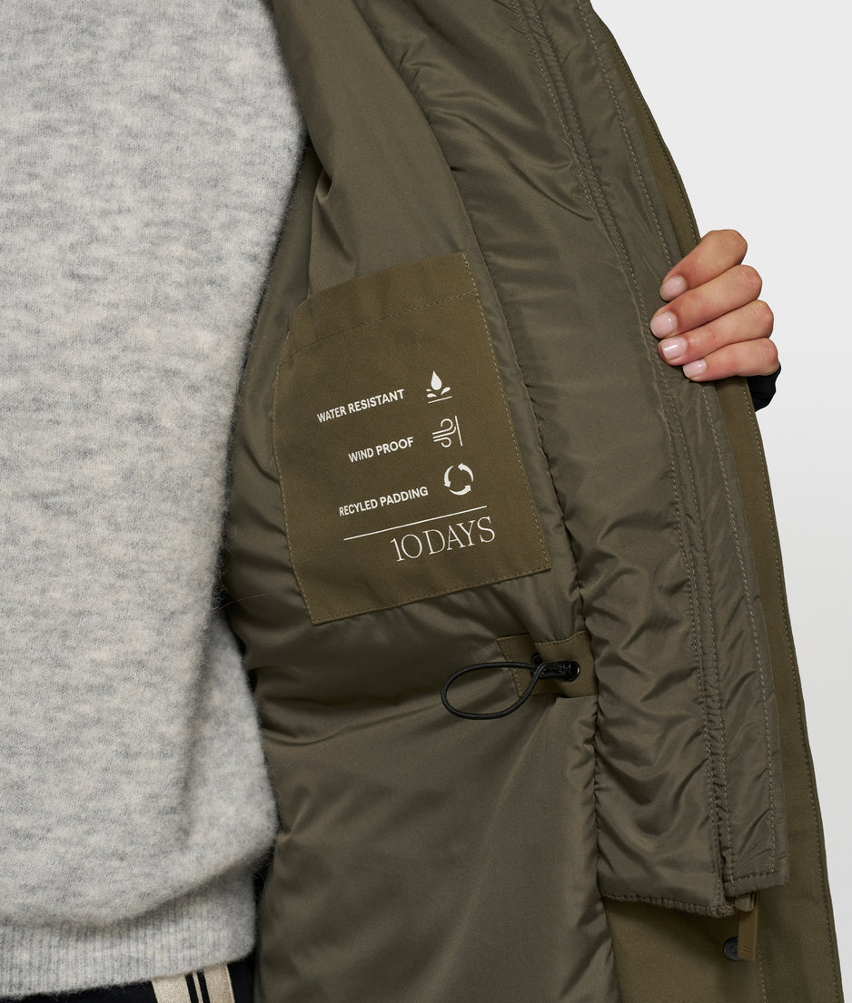 the royal parka | dark olive