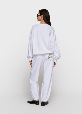 gelati bar jogger | white