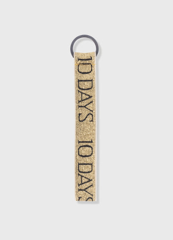 keychain lurex 10DAYS | gold