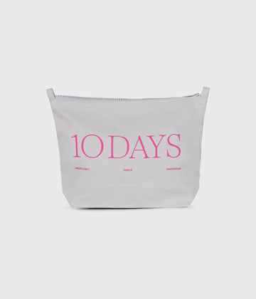 canvas 10DAYS pouch | stone