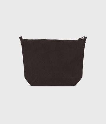canvas 10DAYS pouch | chocolate