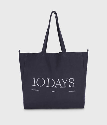 canvas 10DAYS shopper | yale blue