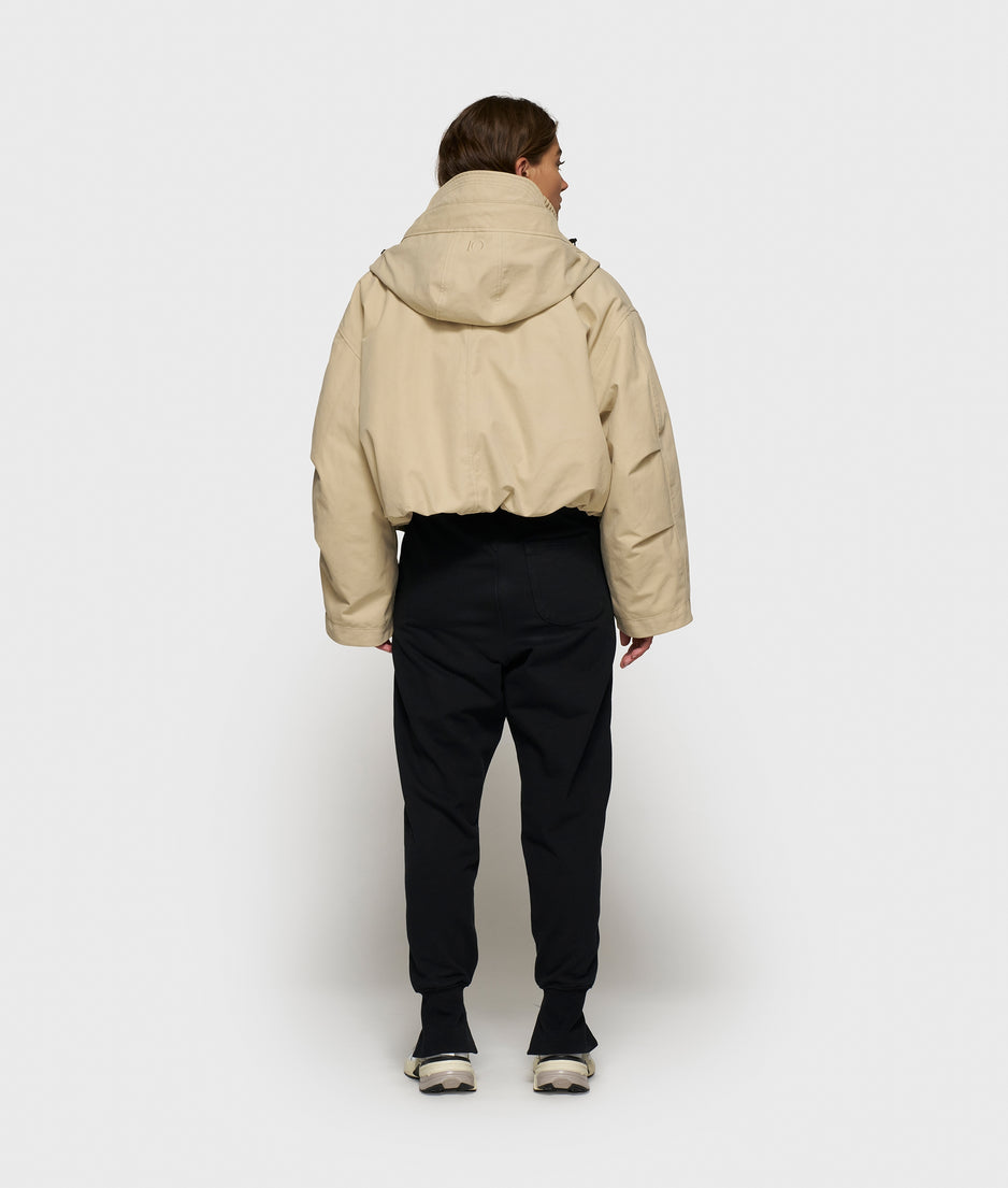the queen parka | pure sand