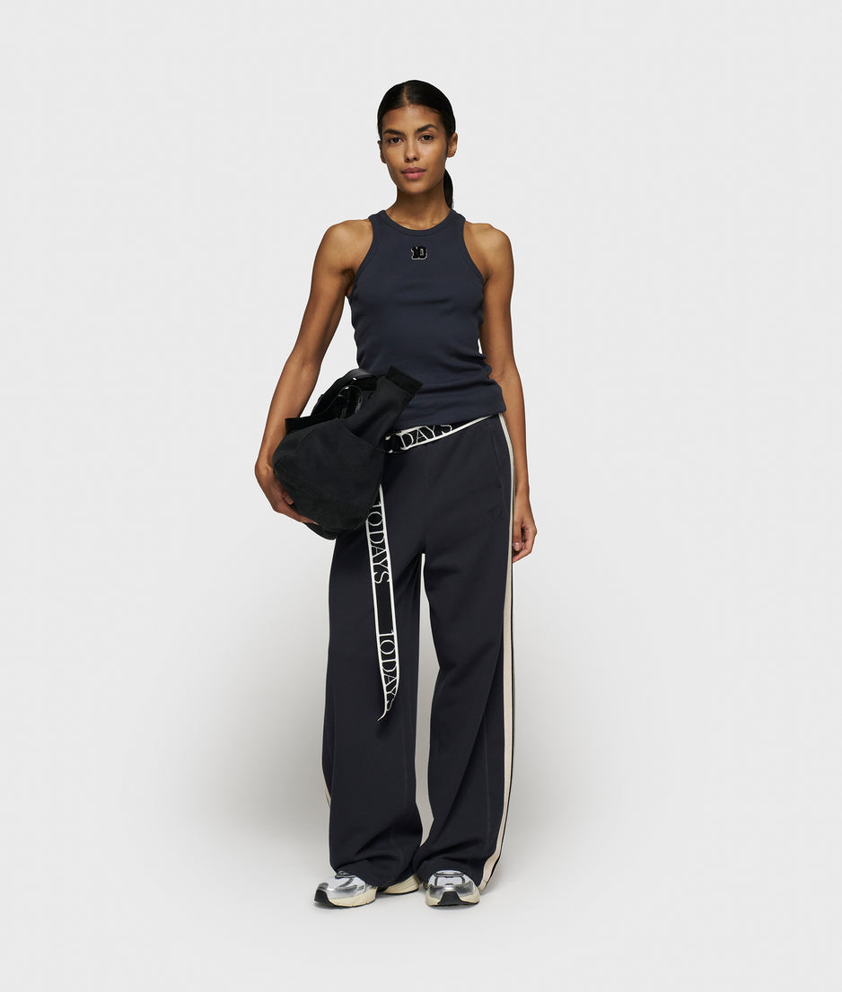 tank top rib terry | dark navy