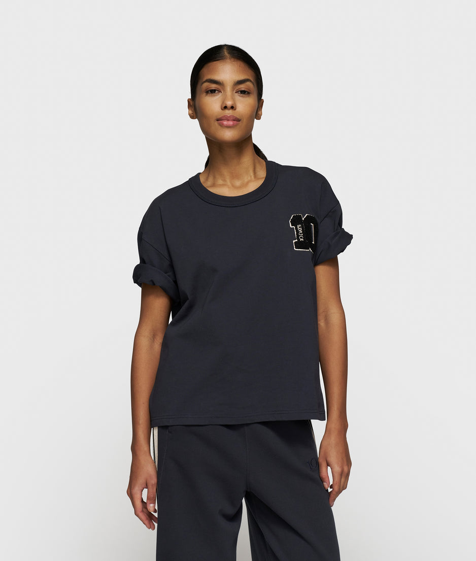 thick cotton tee 10 | dark navy