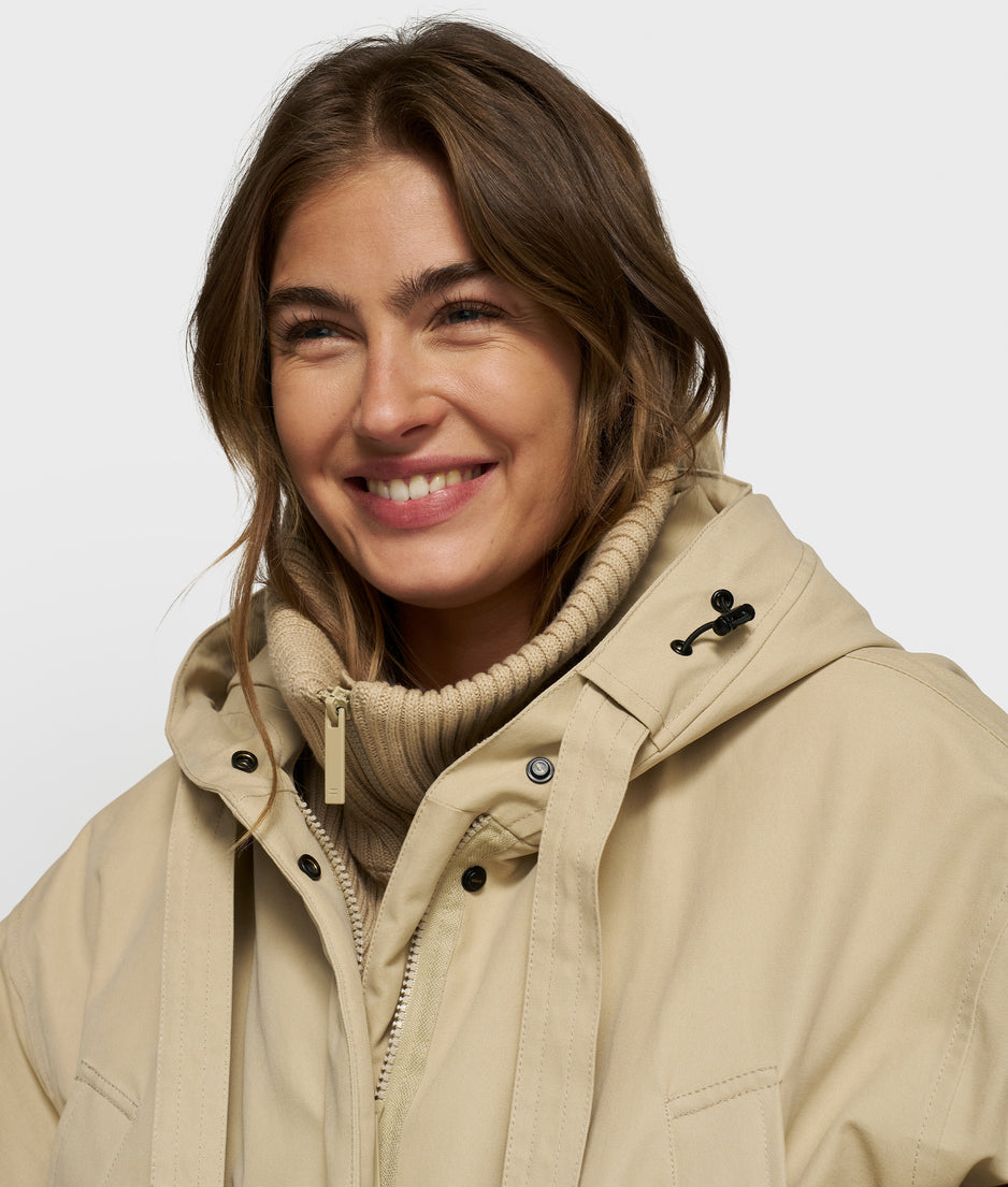the royal parka | pure sand
