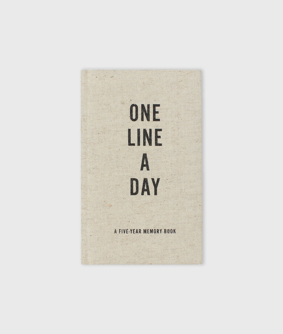 Canvas One Line a Day | multicolor