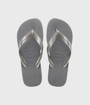 HAVAIANAS FLIPFLOP TOP TIRAS | silver grey