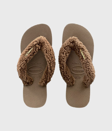 HAVAIANAS FLIPFLOP FLUFFY | rose gold
