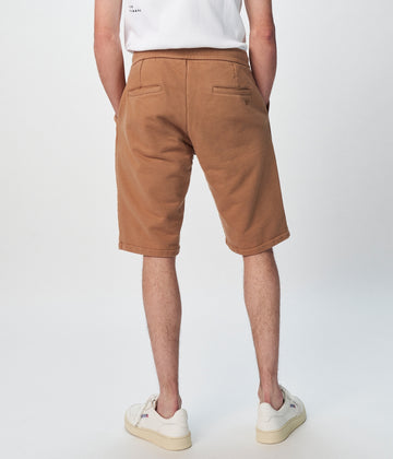 Robin fleece shorts | camel