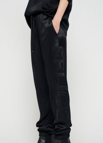 smoking jogger | black