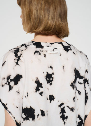 bleached tee | ecru