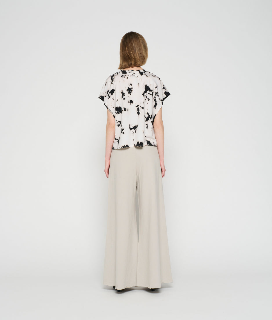 bleached tee | ecru