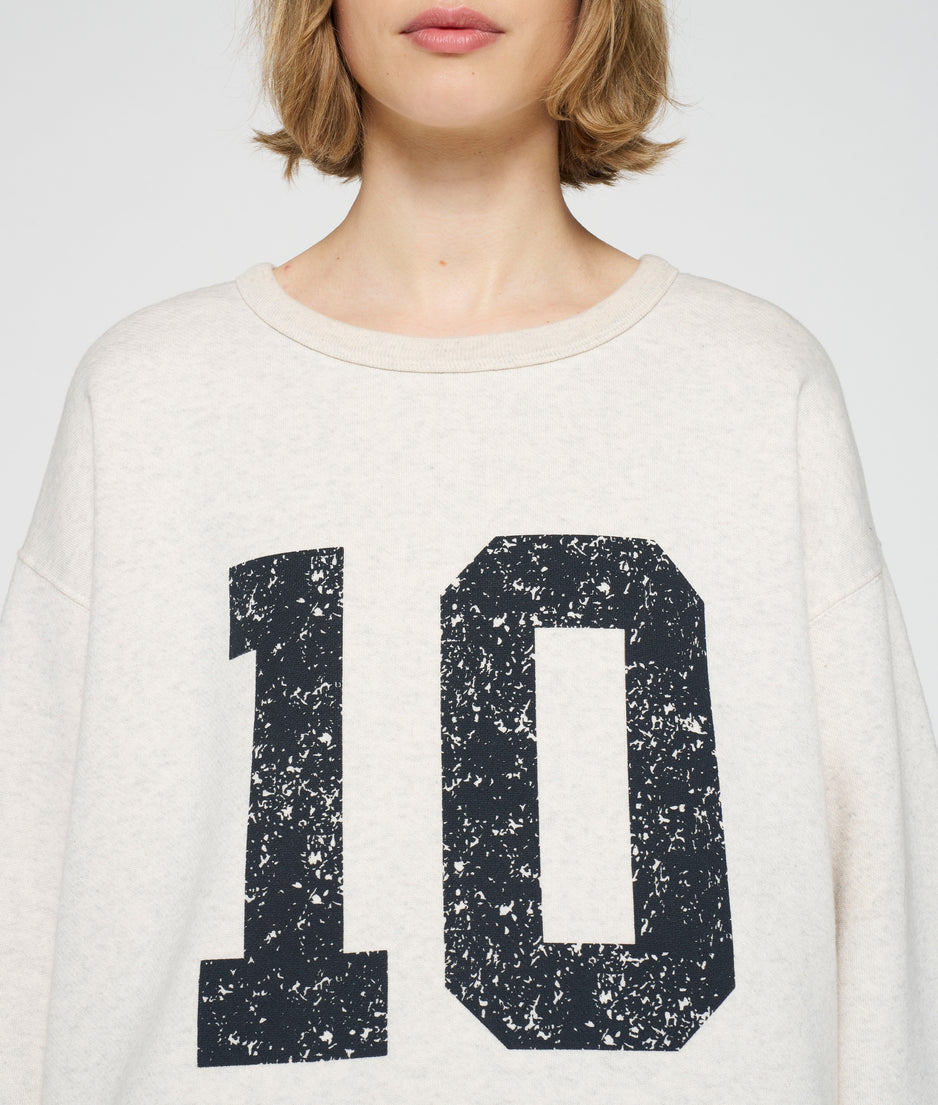 statement sweater 10 | soft white melee