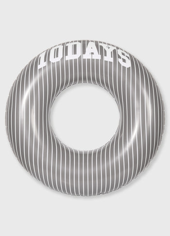 swimming ring stripes | oil