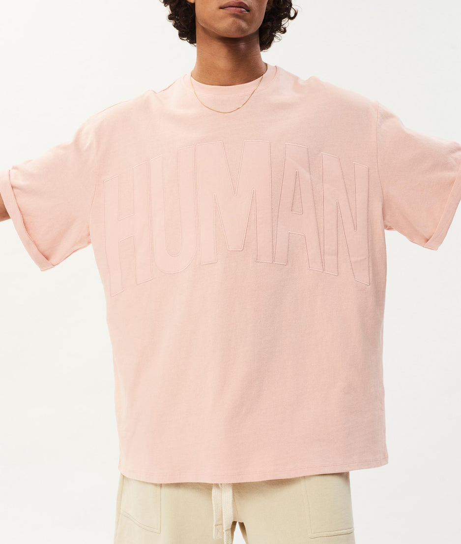 Andy heavy jersey tee | pink