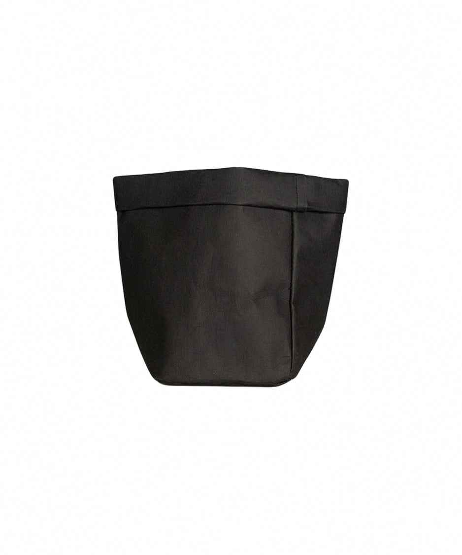 THE PAPER BAG SMALL | black
