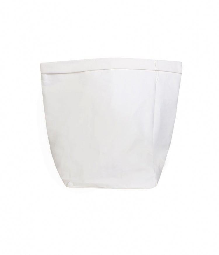 THE PAPER BAG LARGE | white